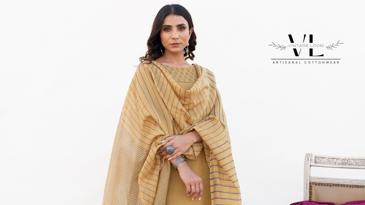 Vintage Loom pure cotton suits sets and Kurtas for women